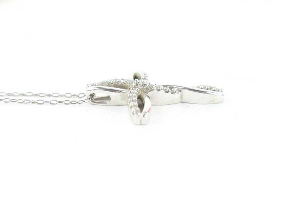 Other Fine Jewelry 925 Silver Cross Necklace 117o… - image 10