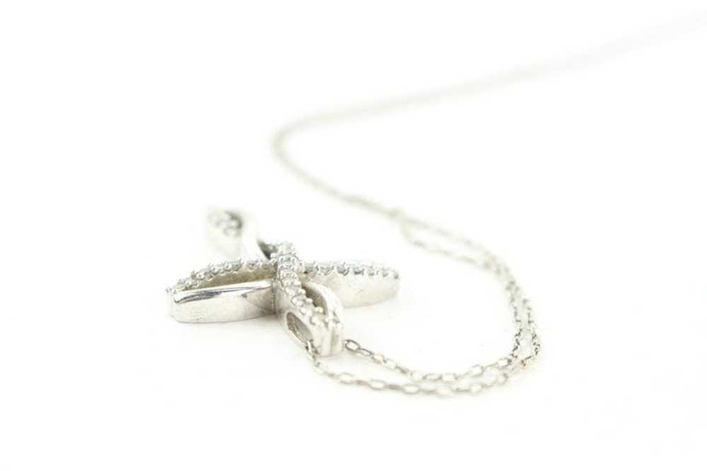 Other Fine Jewelry 925 Silver Cross Necklace 117o… - image 9