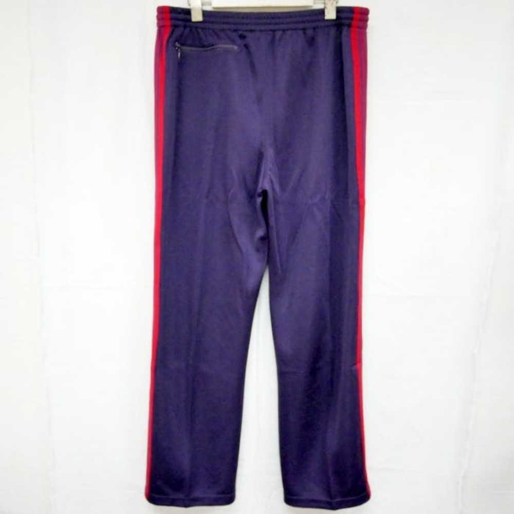 Needles Sweatpants Purple Side Tape Track Poly Sm… - image 3