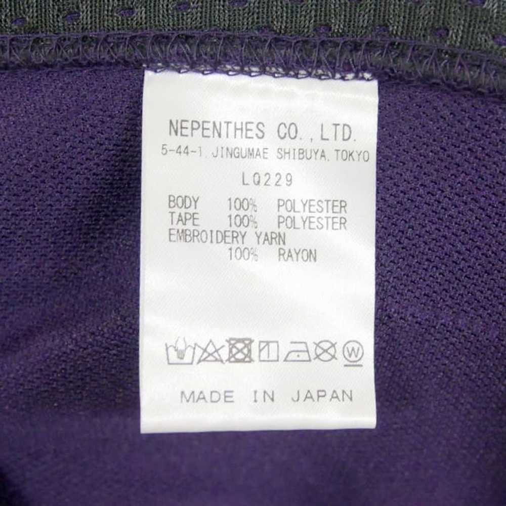 Needles Sweatpants Purple Side Tape Track Poly Sm… - image 5