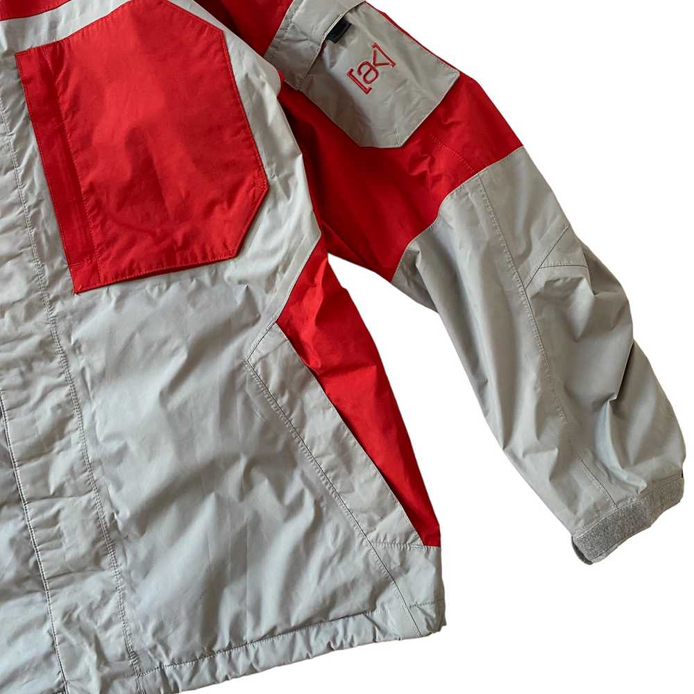 Burton AK red and grey blocked jacket. large - image 2
