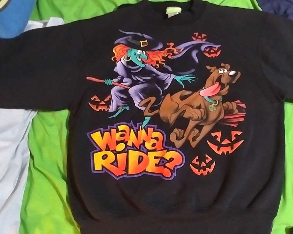 Vintage Vintage Scooby Doo Wanna Ride Halloween C… - image 1