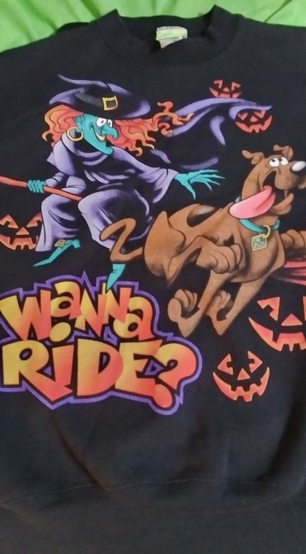 Vintage Vintage Scooby Doo Wanna Ride Halloween C… - image 2