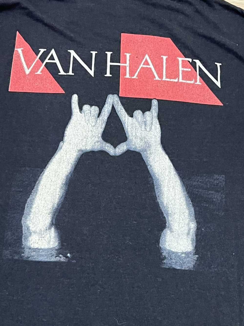Band Tees × Vintage Vintage 1989 Van Halen OU812 … - image 8
