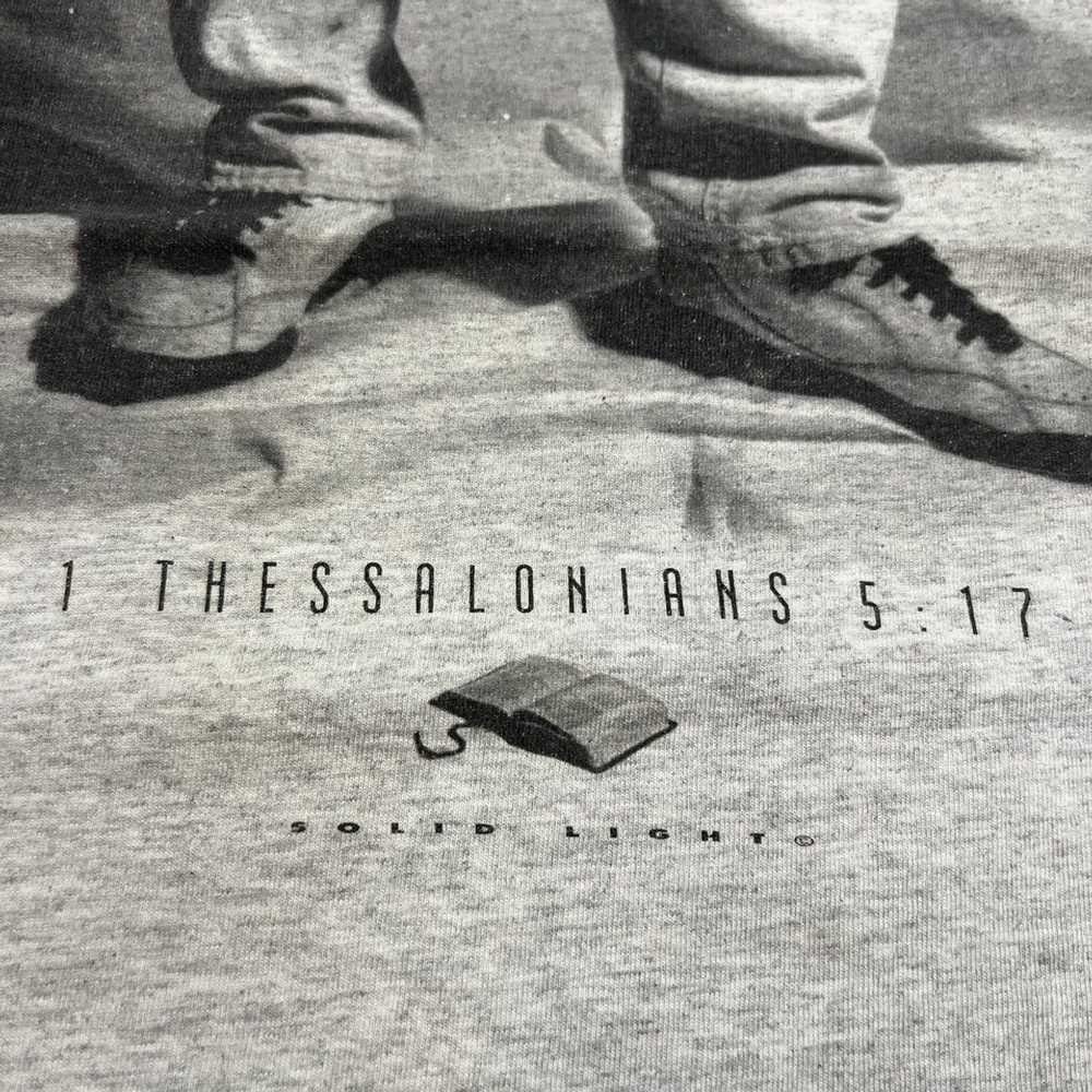 Religion × Vintage VTG 90s Pray Hard Jesus Religi… - image 3