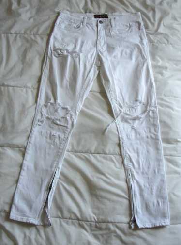 Crysp Denim Crysp Denim White Skinny Denim Jeans … - image 1