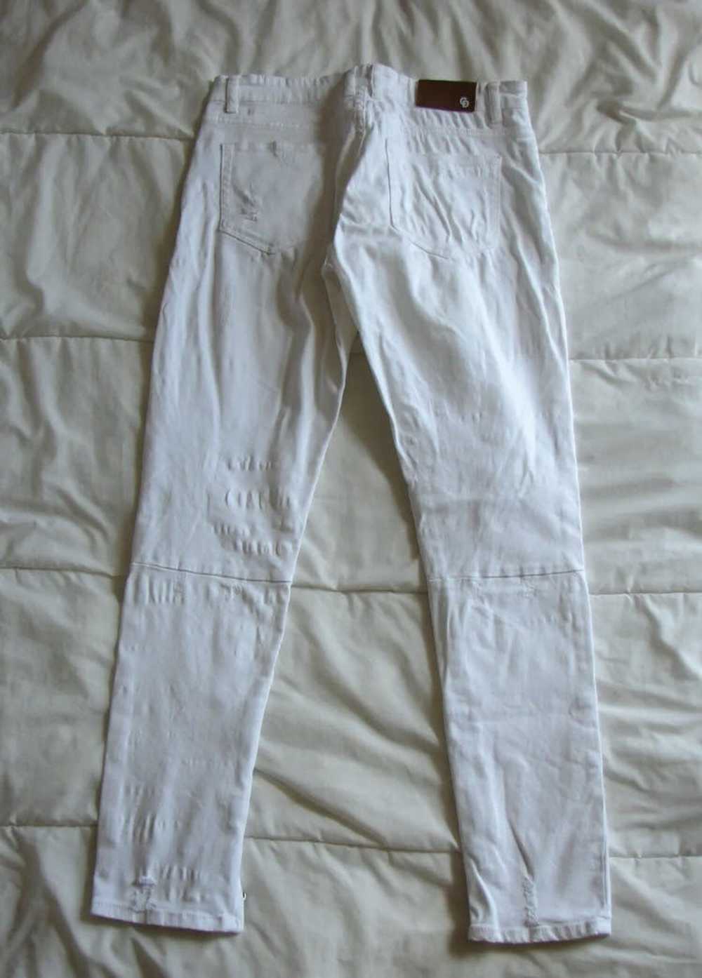 Crysp Denim Crysp Denim White Skinny Denim Jeans … - image 2