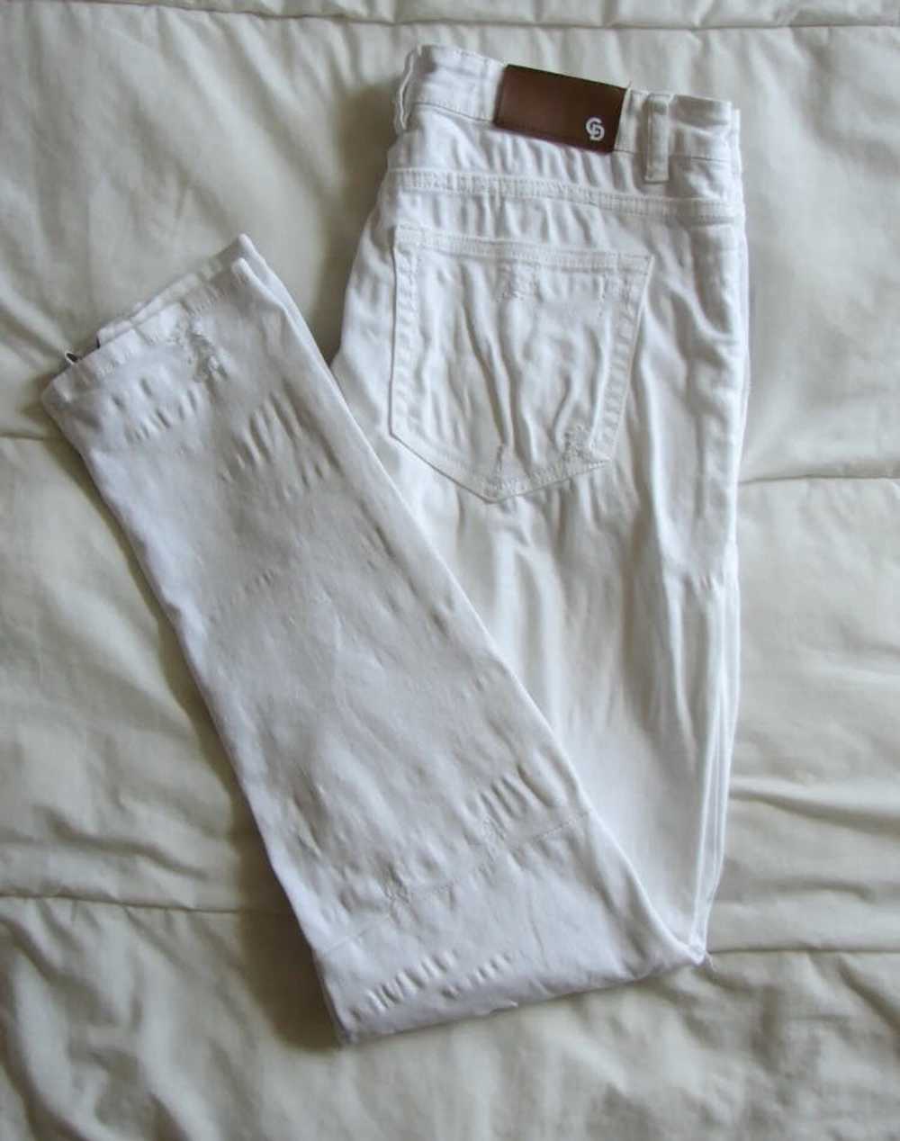 Crysp Denim Crysp Denim White Skinny Denim Jeans … - image 3