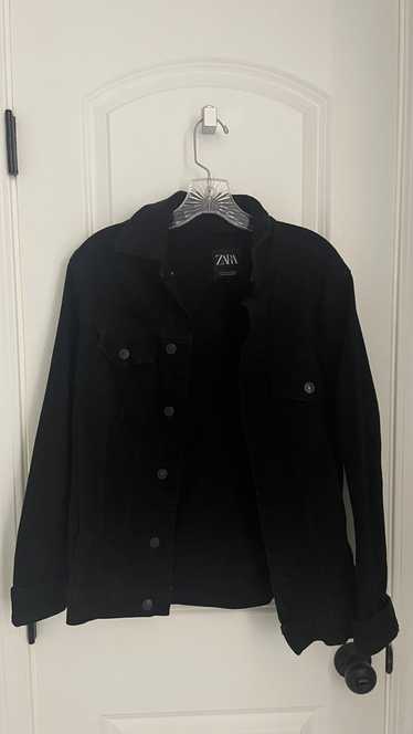 Zara Black Denim Jacket
