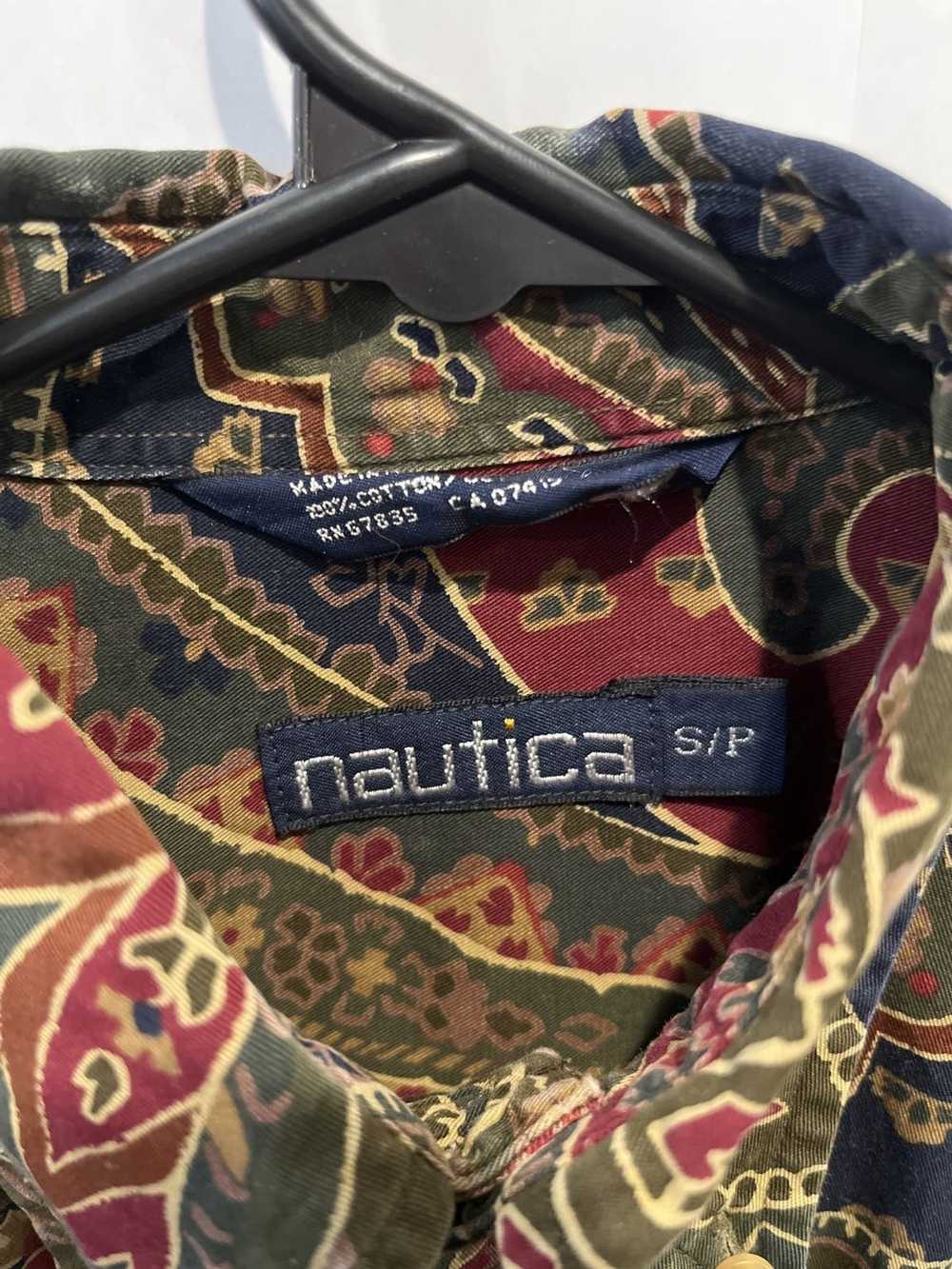 Nautica × Streetwear × Vintage Vtg 90s Nautica Pa… - image 3
