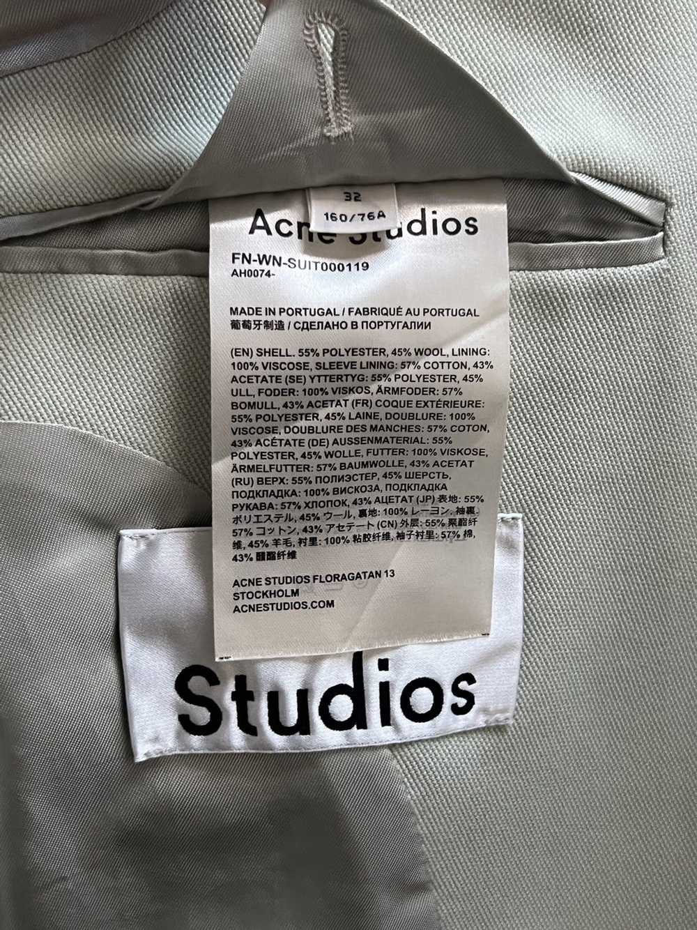 Acne Studios Tailored Single-Breasted Suit Jacket - image 6