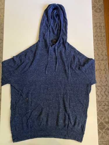 J.Crew J.Crew Linen-Cotton Pullover Hoodie