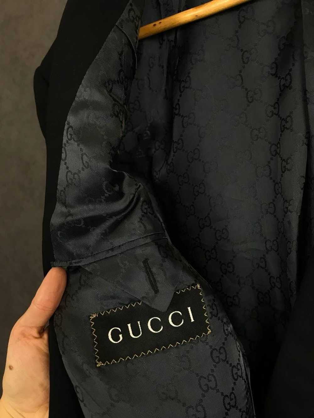 Gucci × Vintage Gucci vintage suit blazer - image 4