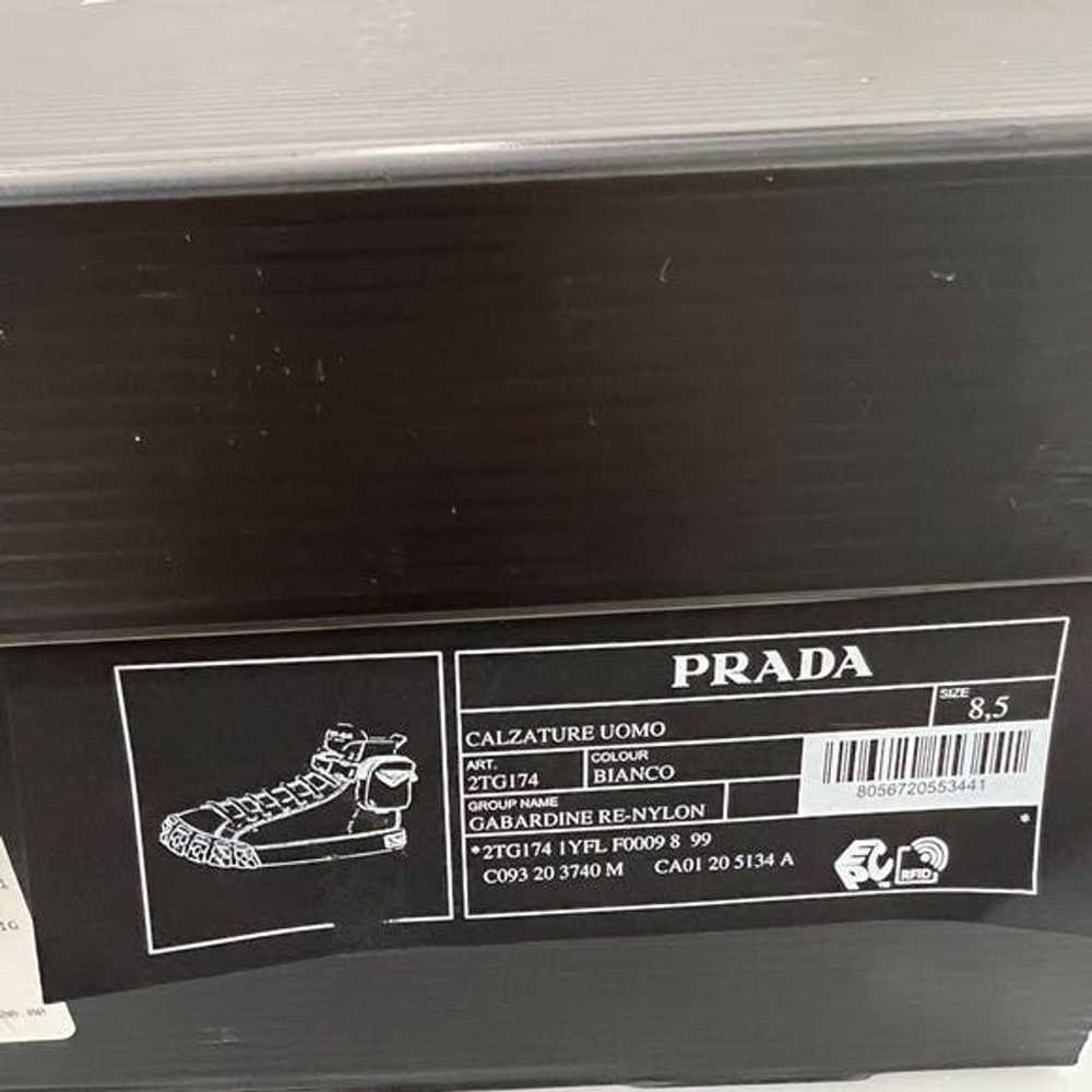 Prada Prada Wheel Nylon High-Top Sneakers Trainer… - image 9