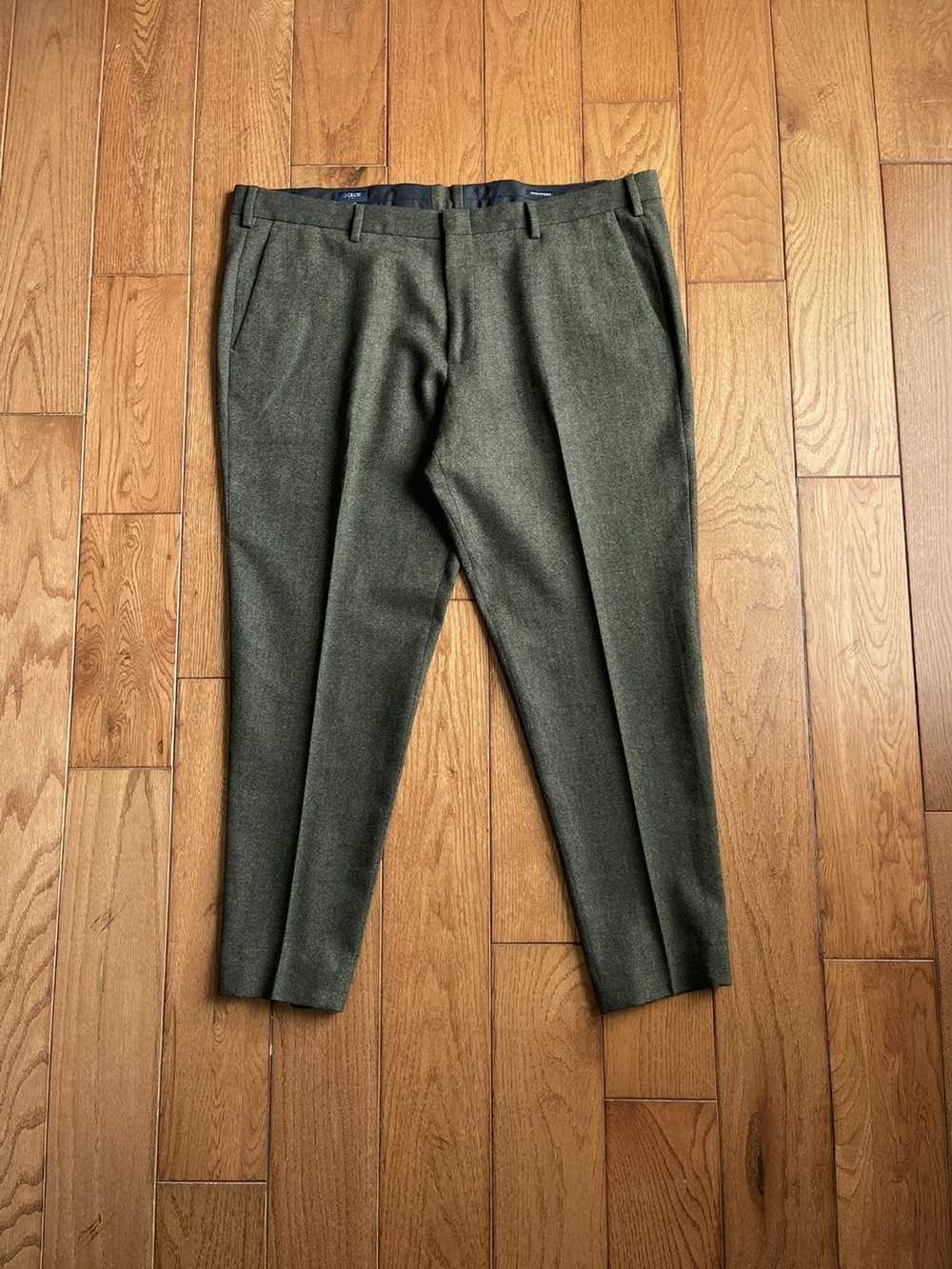 J.Crew J Crew Thompson Wool Blend Trousers - image 1