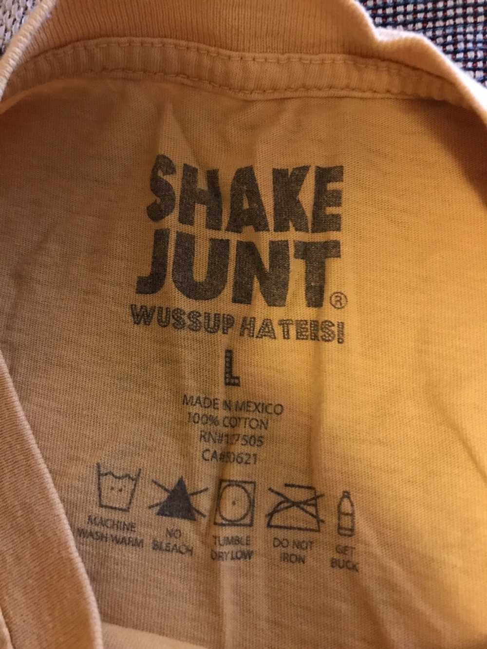 Streetwear × Vintage Shake junt Rasta T-shirt - image 4