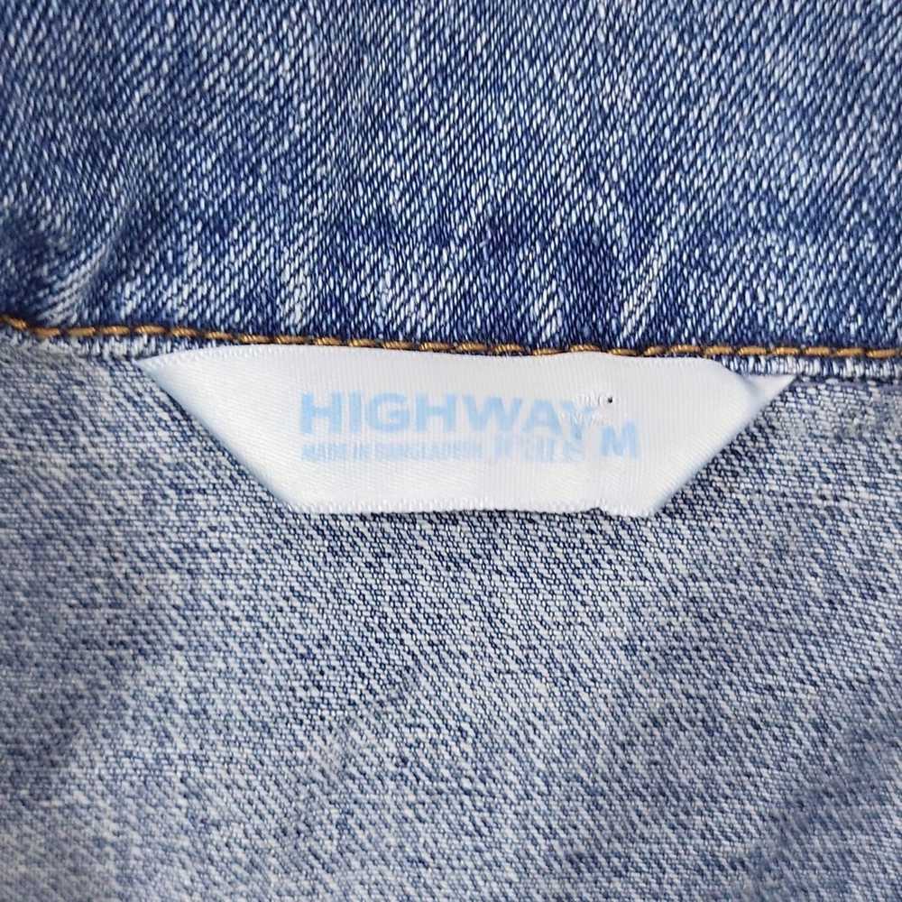 High Sierra Highway Destroyed Jacket Jean's Size M - image 4