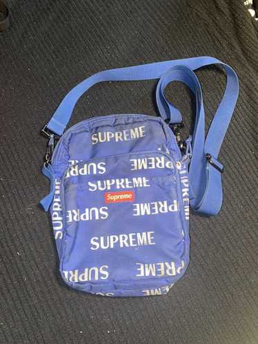 Supreme 2021-22FW Street Style 2WAY Plain Logo Skater Style Belt Bags