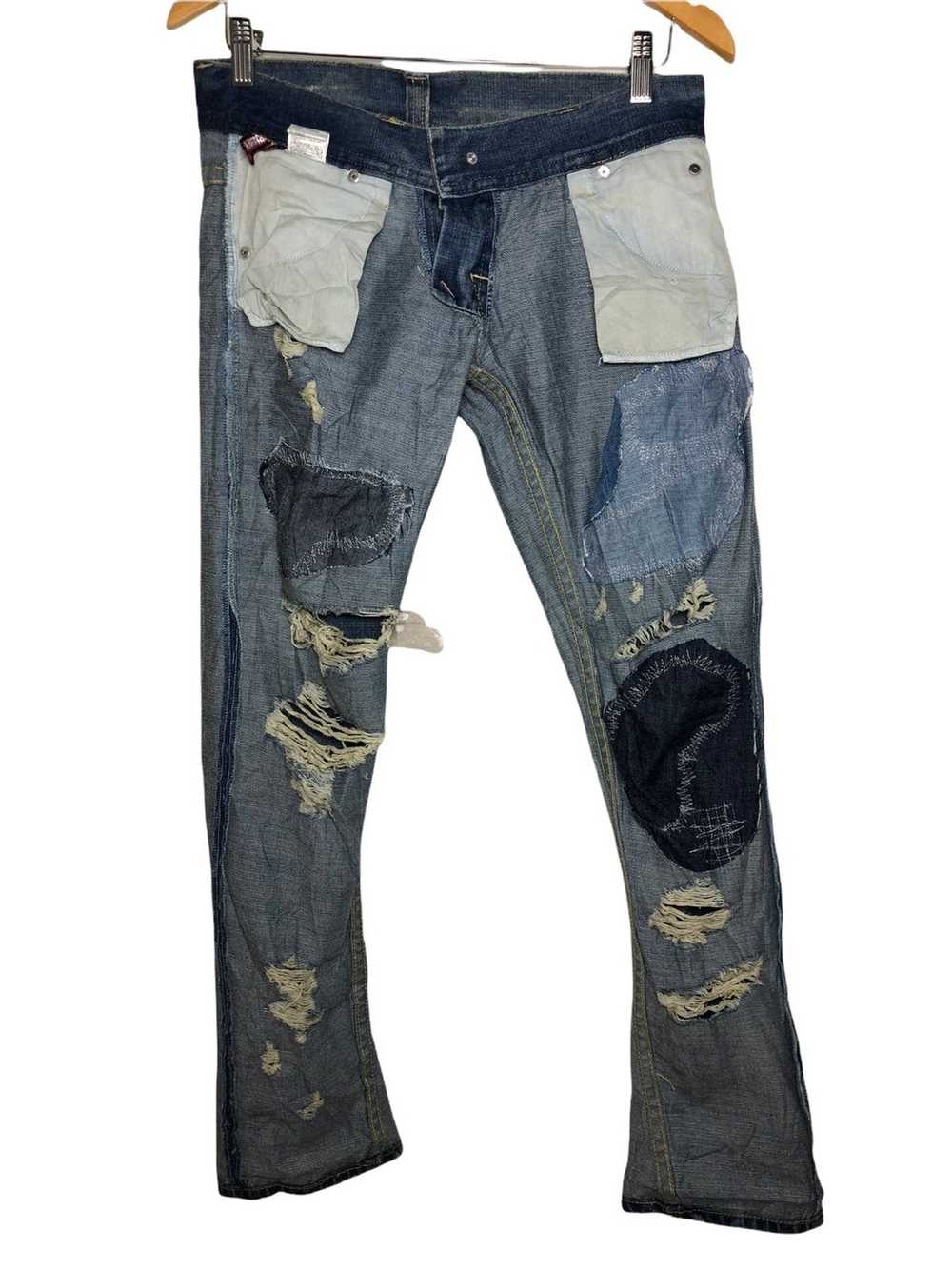 Designer × Distressed Denim × Japanese Brand Japa… - image 3