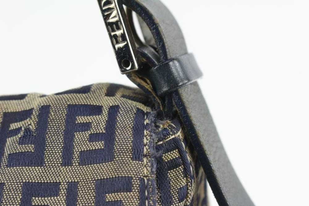 Fendi Fendi Mini Zucca Navy Blue Zucchino Canvas … - image 12