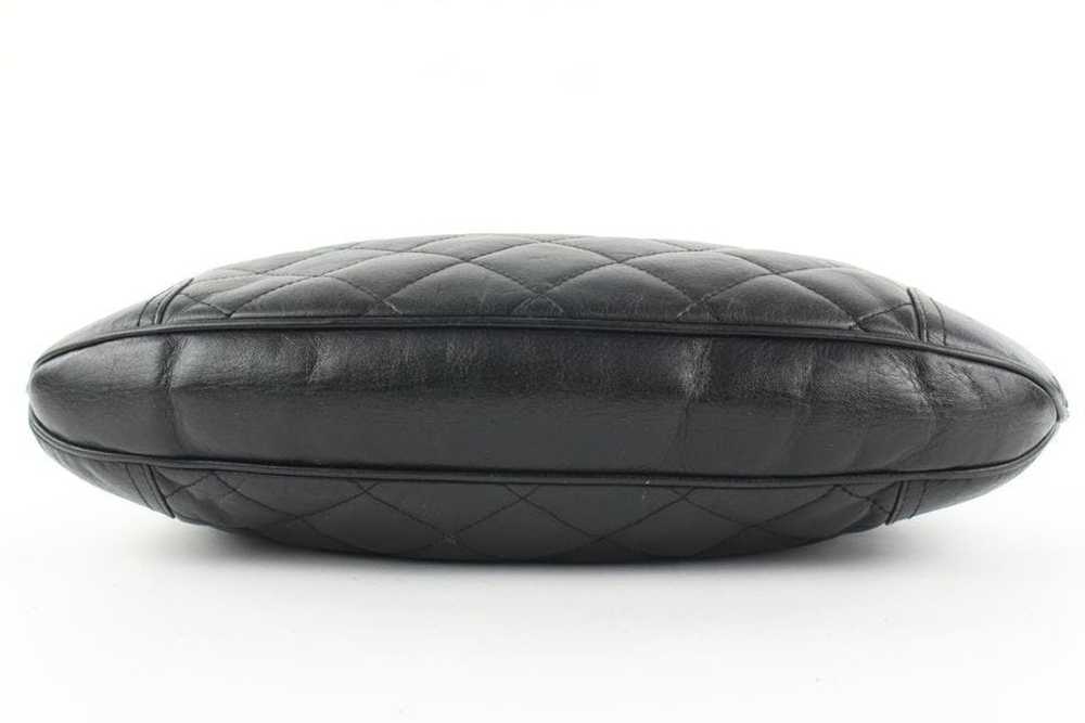 Burberry Burberry Black Quilted Leather Brook Hob… - image 5
