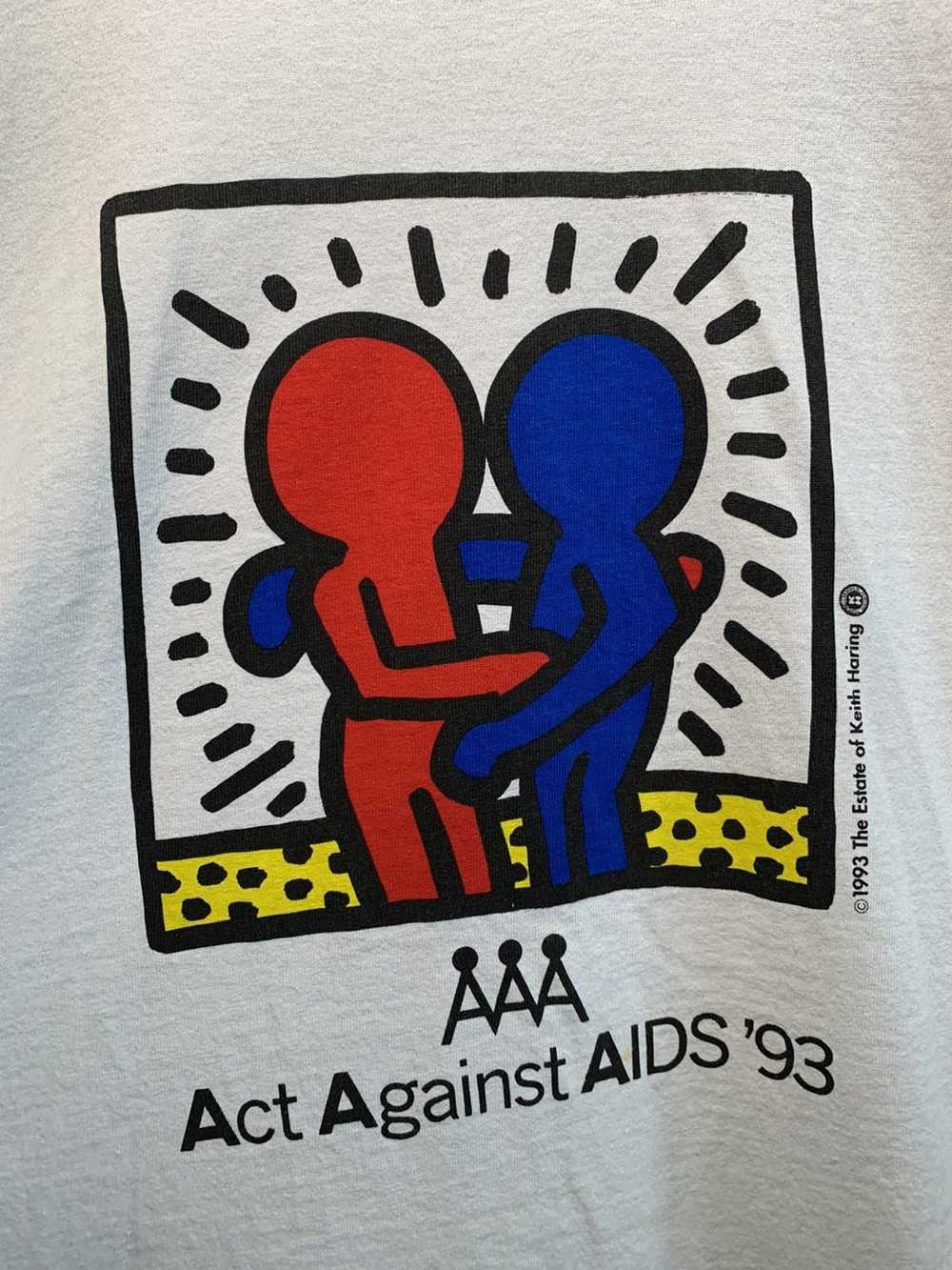 Fruit Of The Loom × Keith Haring × Vintage Keith … - image 2