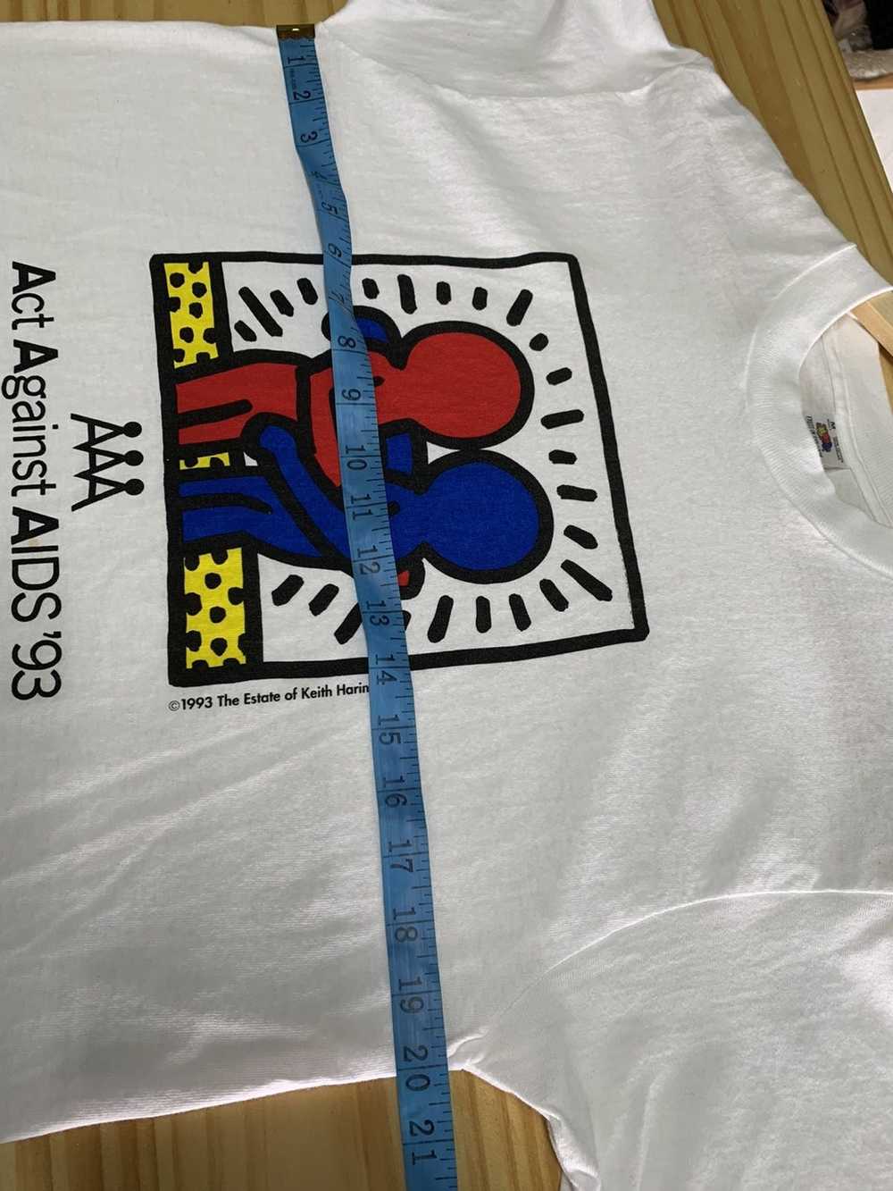 Fruit Of The Loom × Keith Haring × Vintage Keith … - image 4