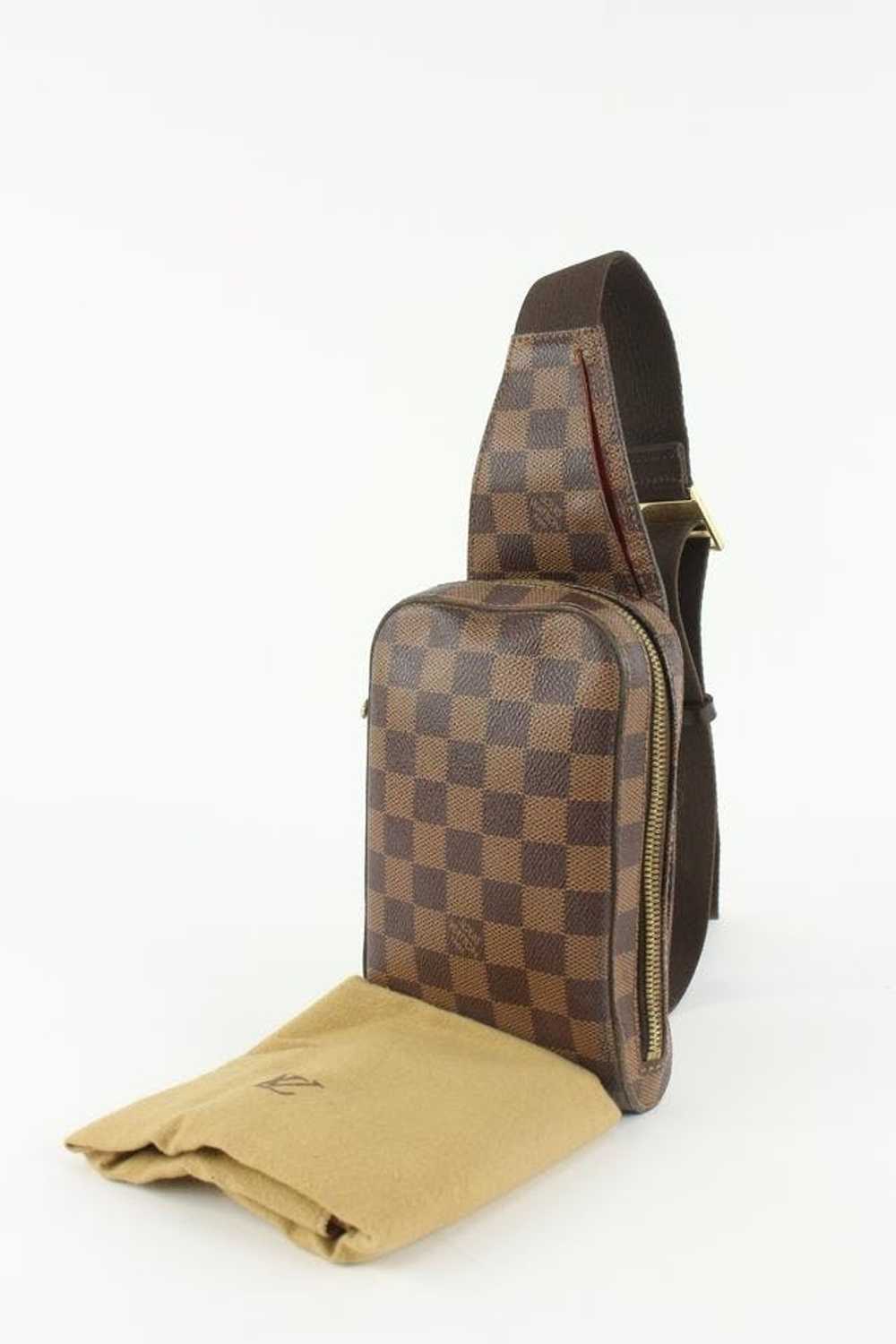 Louis Vuitton Louis Vuitton Damier Ebene Geronimo… - image 2