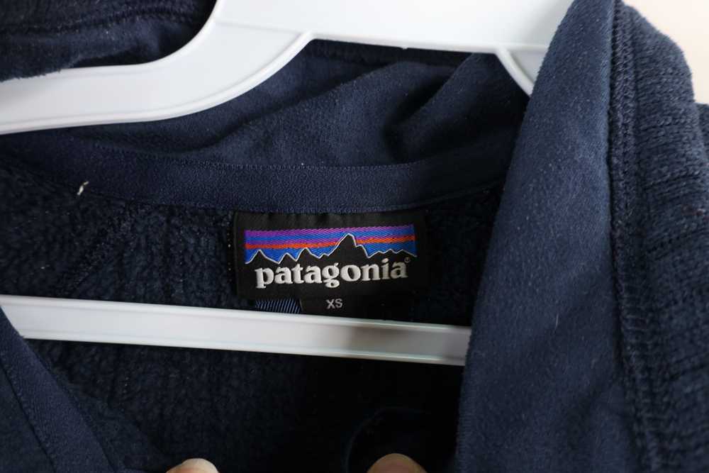 Vintage Patagonia Box Logo Ribbed Half Zip Pullov… - image 4