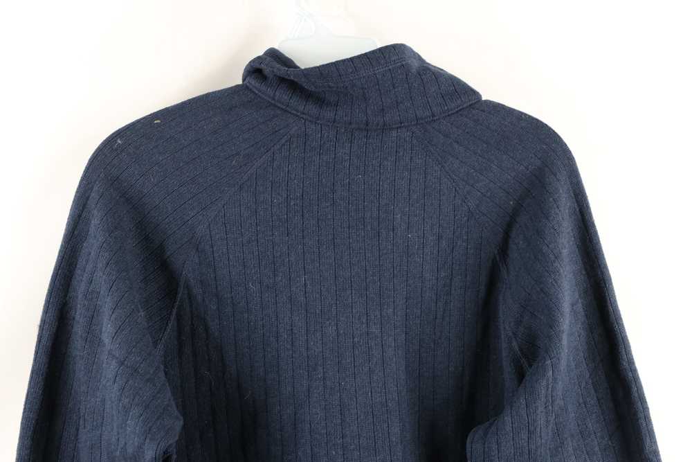 Vintage Patagonia Box Logo Ribbed Half Zip Pullov… - image 7