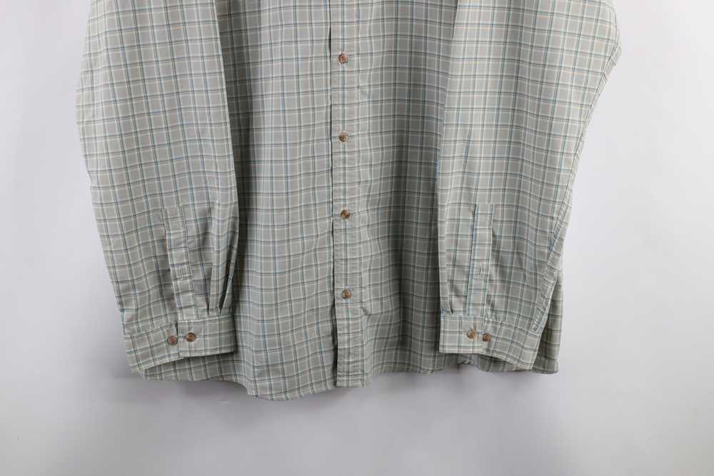 Vintage Howler Bros Checkered Collared Long Sleev… - image 3