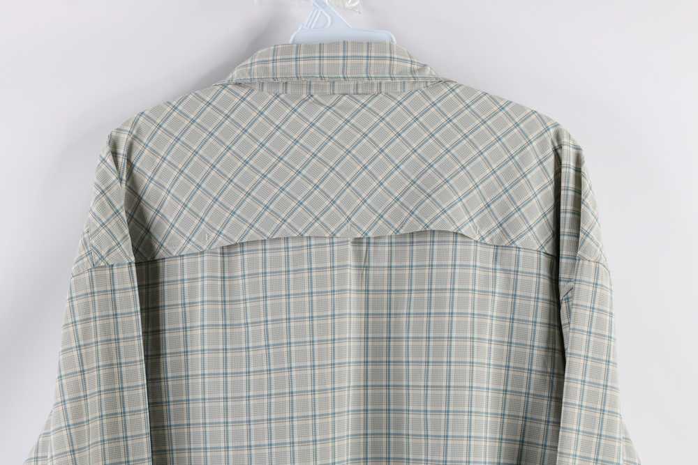 Vintage Howler Bros Checkered Collared Long Sleev… - image 6
