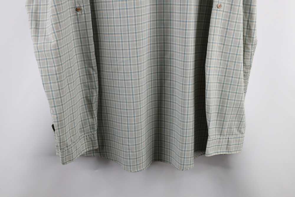 Vintage Howler Bros Checkered Collared Long Sleev… - image 7