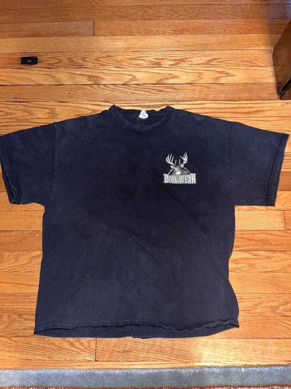 Vintage Vintage Black Buck Wear T-Shirt - image 1