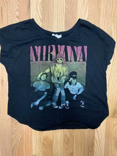 Vintage Nirvana Graphic T Shirt
