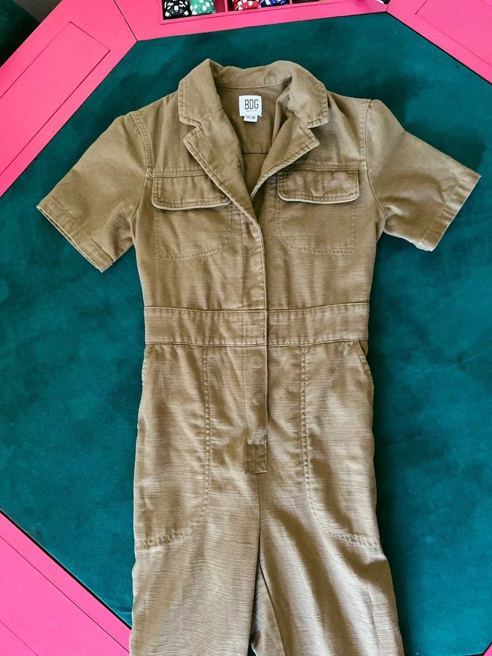 Bdg Urban outfitters BDG tan jumpsuit - image 1