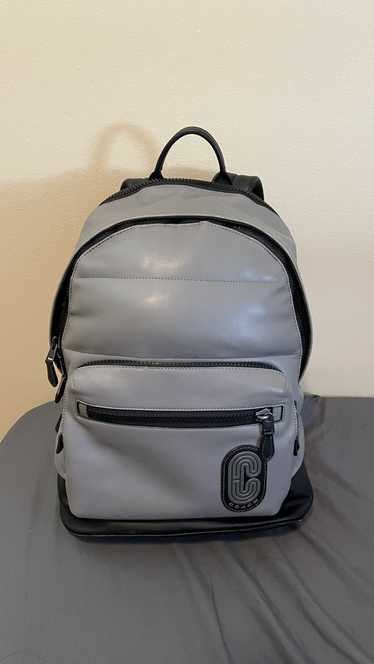 Nwt Coach Men’s West Backpack In Signature Canvas With Varsity Stripe Very  Rare