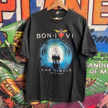 Bon Jovi Bon Jovi The Circle 2010 Tour Tee Size La