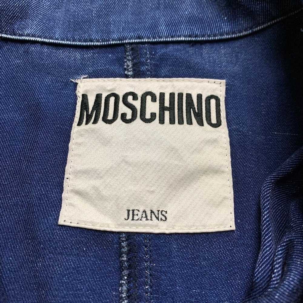 Luxury × Moschino Moschino Jeans Denim Jacket - image 7