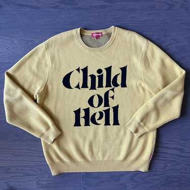 Supreme Yellow Child Of Hell Knit PRE-OWNED – On The Arm