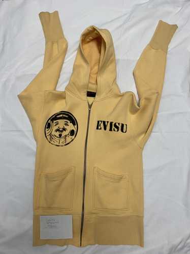 Evisu Vintage Evisu Tan Zip Up hoodie