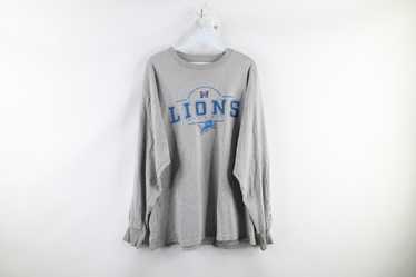 Detroit Lions Pink Hi-Lo Raglan Football Tee - 009311040217