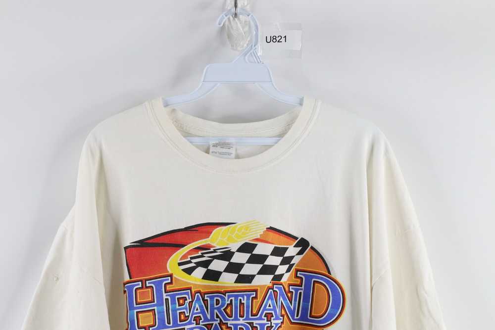 Vintage Vintage Heartland Topeka Car Racing Short… - image 2