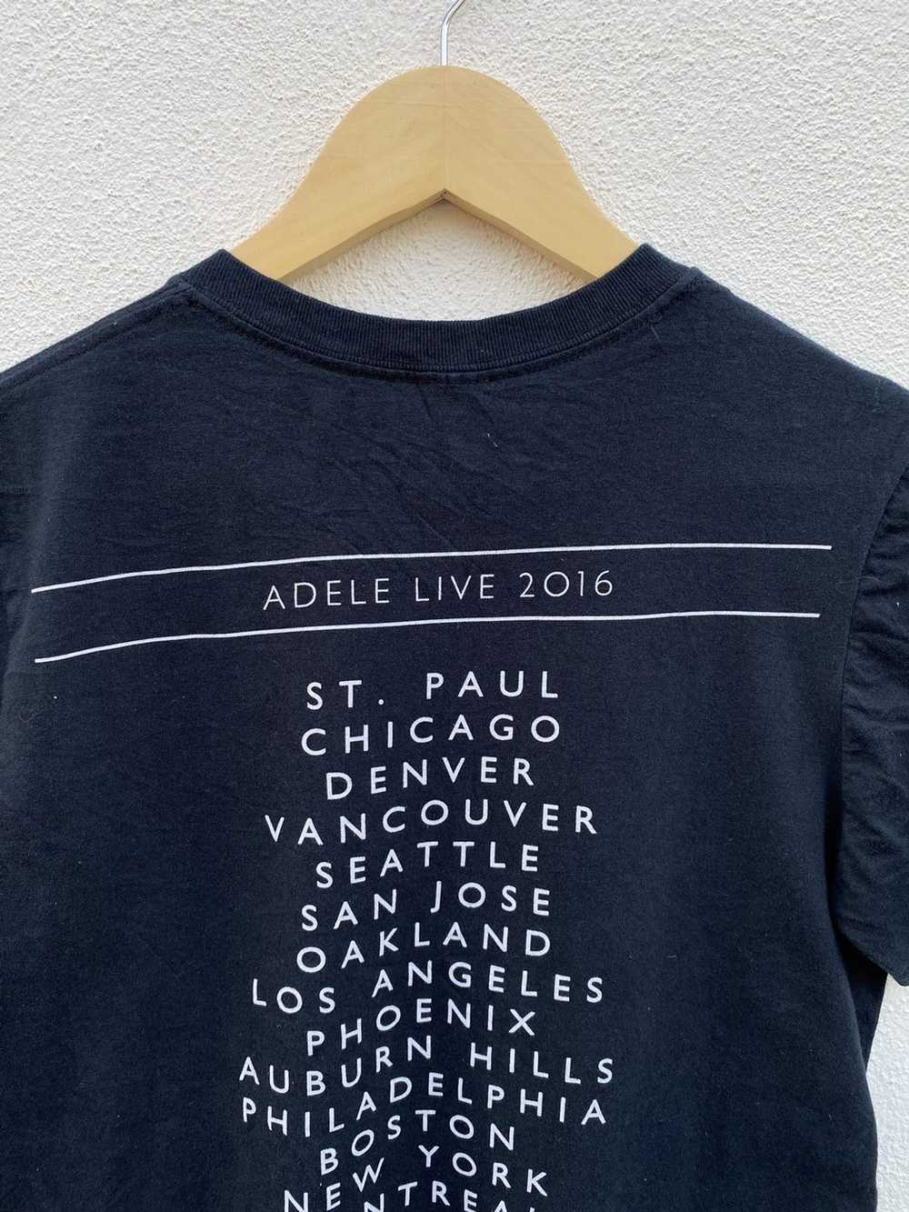 Band Tees Adele live 2016 tour shirt - image 5