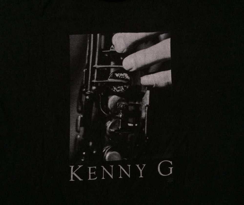 Band Tees × Vintage Kenny G Jazz Flute American s… - image 2