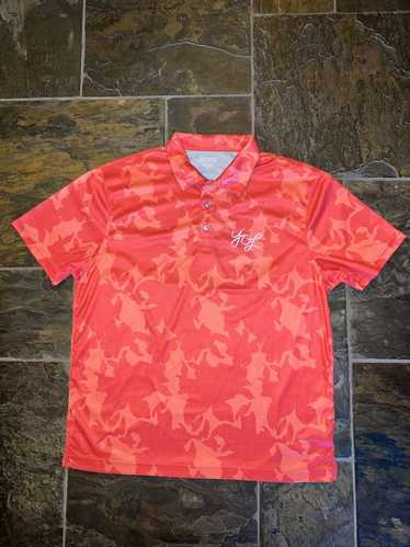 Custom YGL Camo Polo Shirt