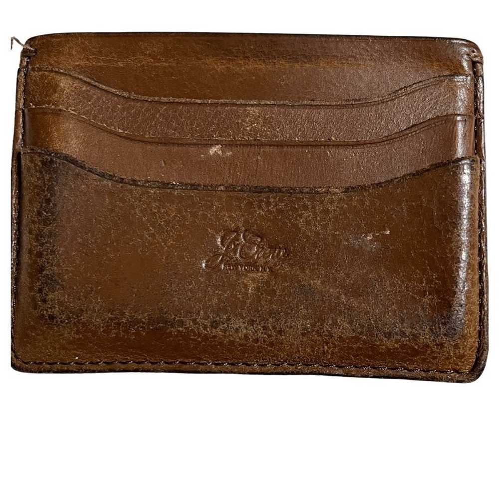 J.Crew JCREW Single Leather Wallet - image 2