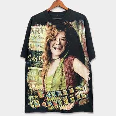 Vintage 90s Janis Joplin vintage Mexican Bootleg … - image 1