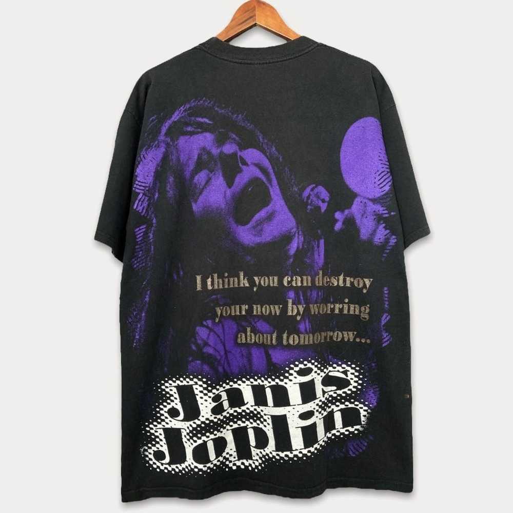 Vintage 90s Janis Joplin vintage Mexican Bootleg … - image 2