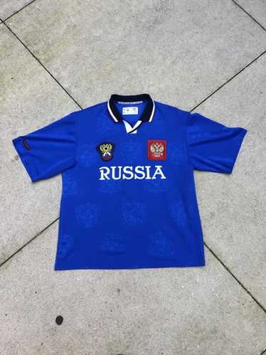 Soccer Jersey × Streetwear VTG Russia Soccer Jerse